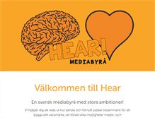 Tablet Screenshot of hear.se